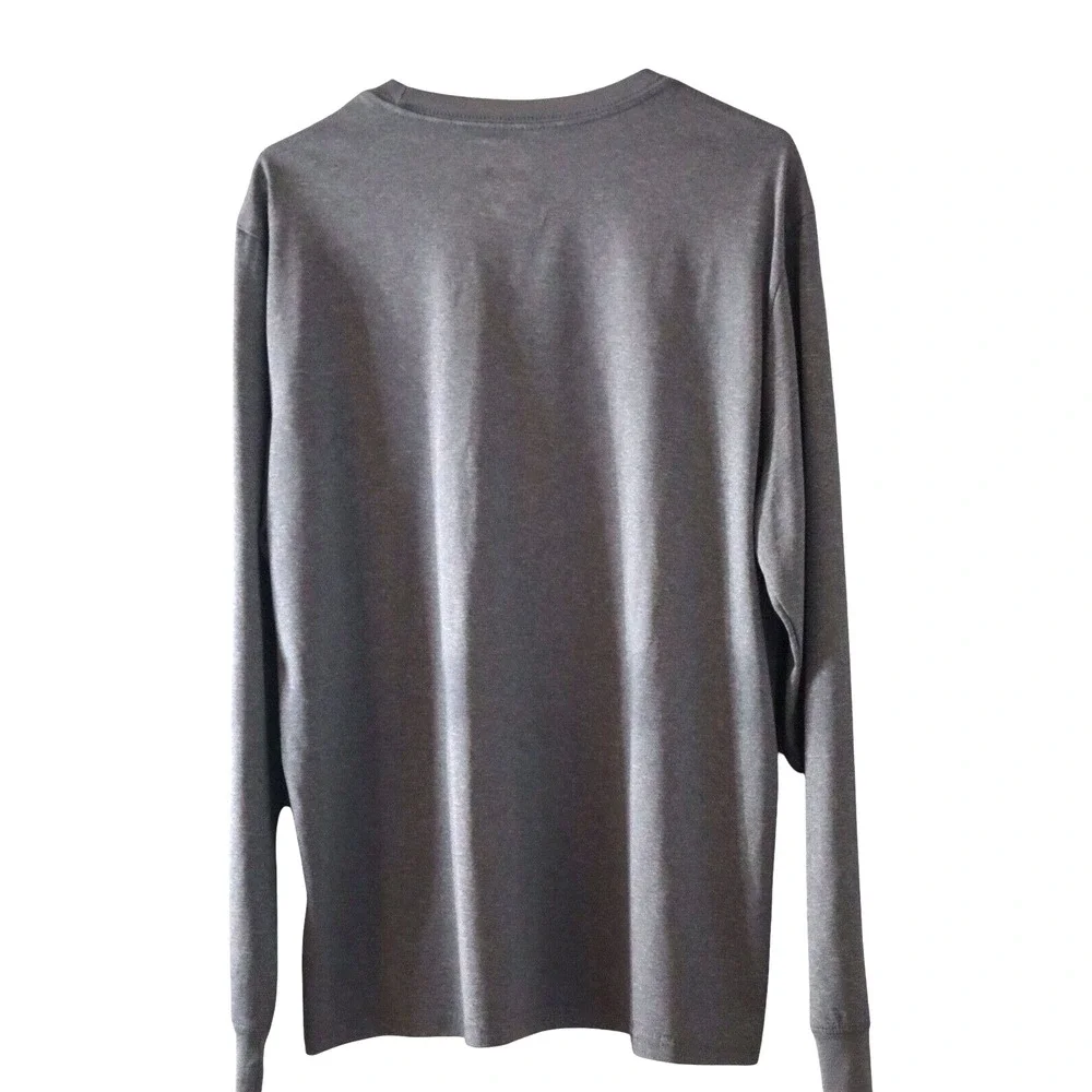Green Bay Packers Mens‎ Shirt Large Gray Green Long Sleeve Pullover NFL